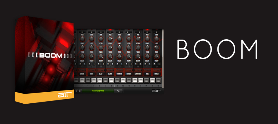 Air Music Tech BOOM Drum Machines (808/909/ More)